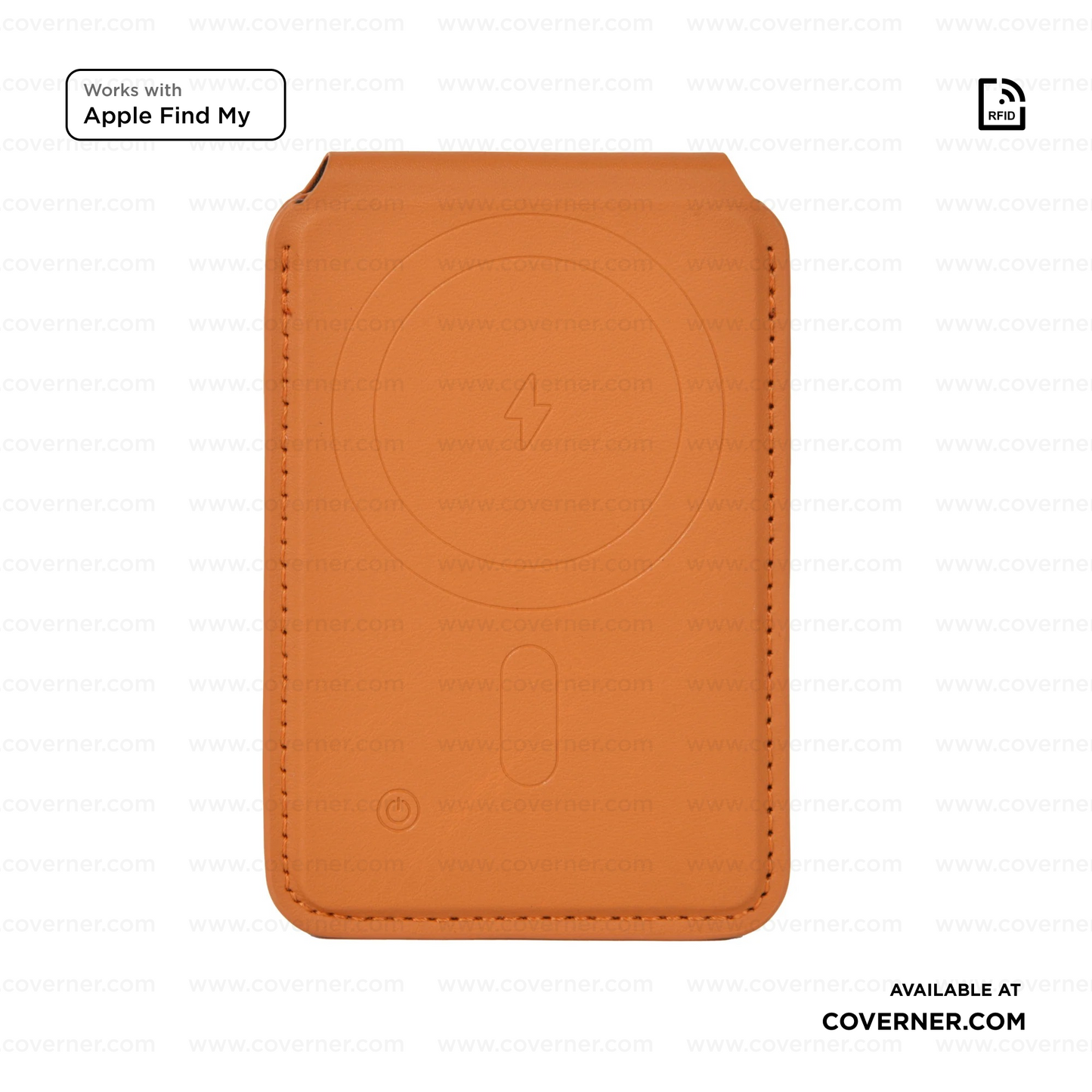 WIWU Mag Wallet FM MW-005 Slim Magnetic Wallet with Apple Find My & RFID – Sold by Coverner India