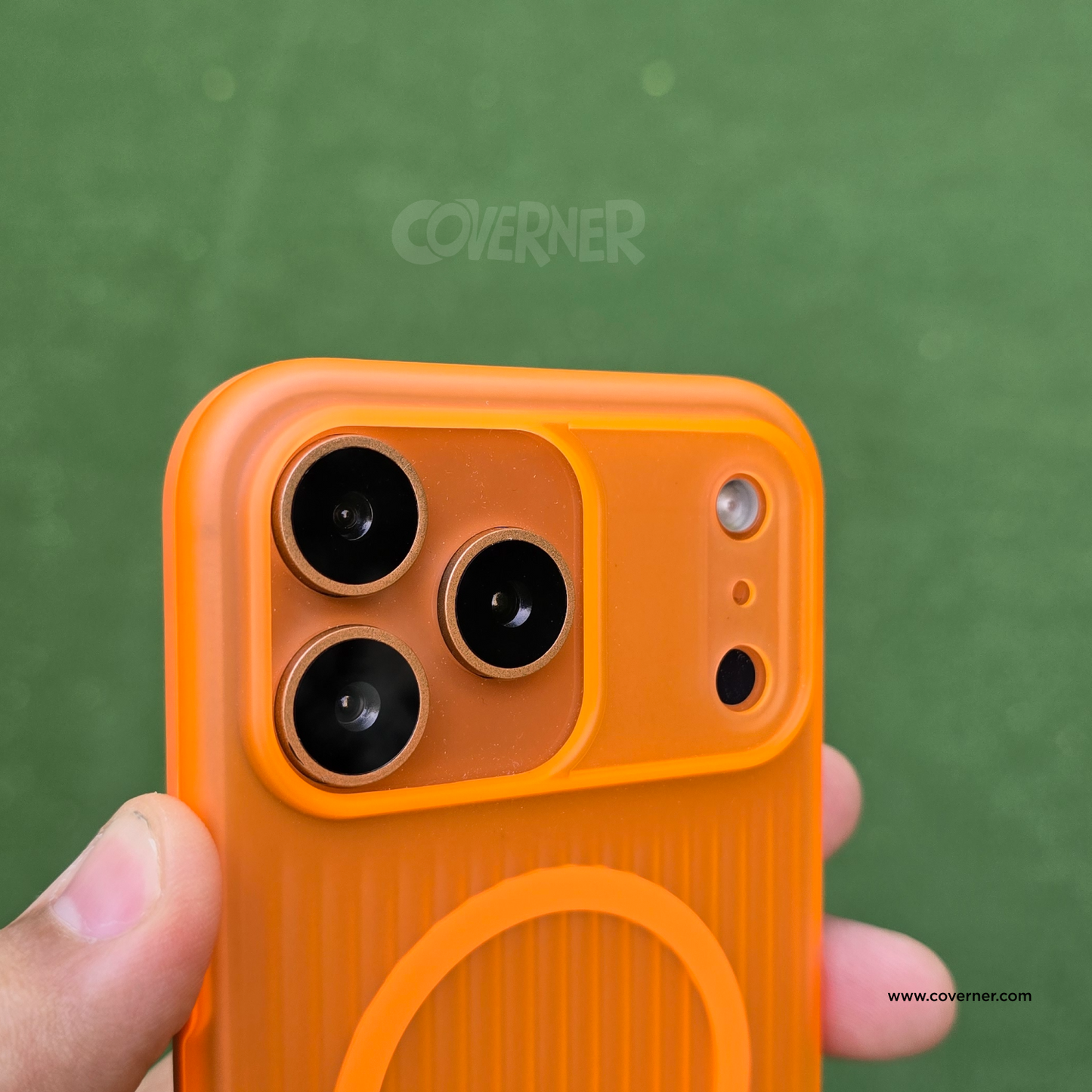GripLine SlimFit Case 2.0 – Slim MagSafe Hybrid iPhone Case | Coverner India
