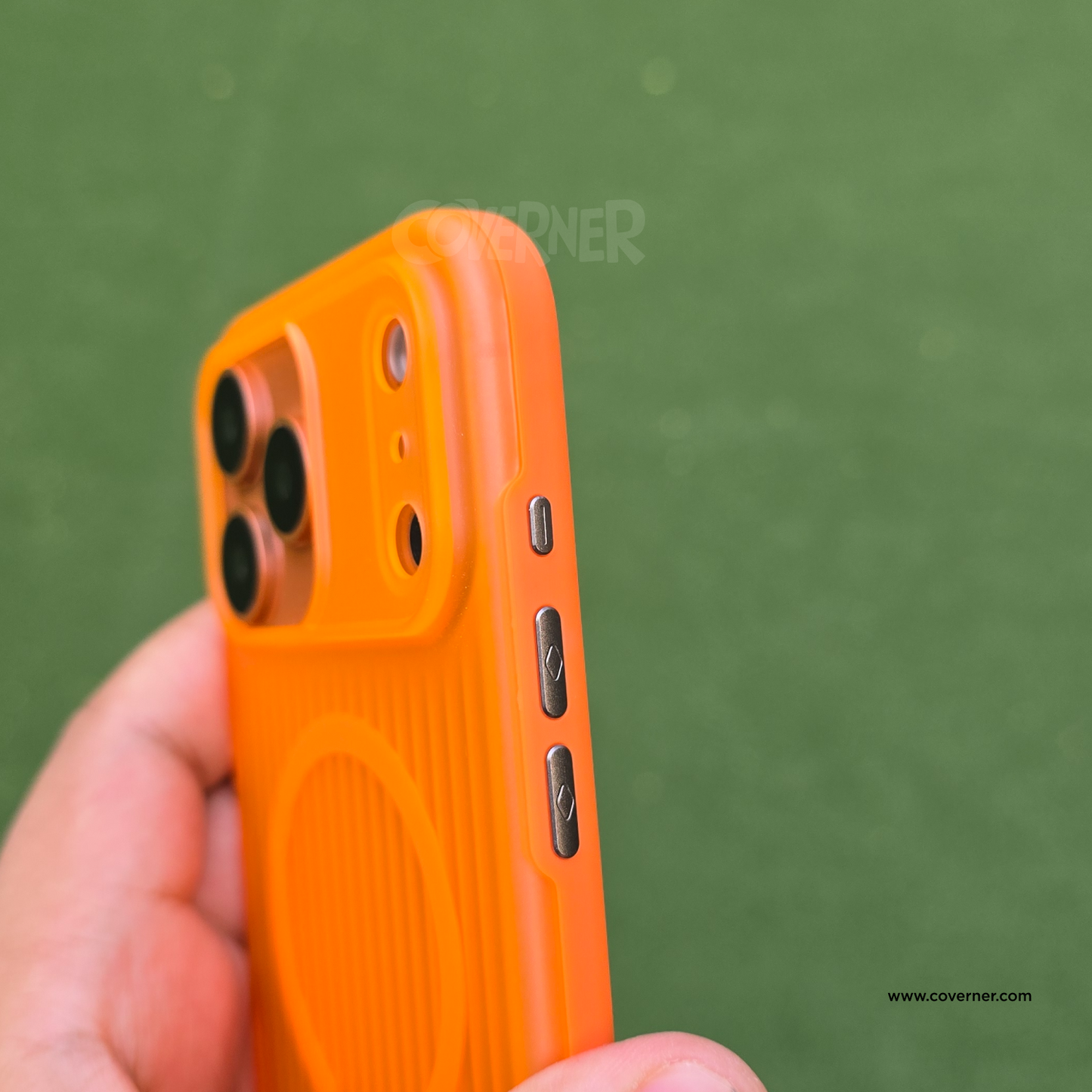 GripLine SlimFit Case 2.0 – Slim MagSafe Hybrid iPhone Case | Coverner India