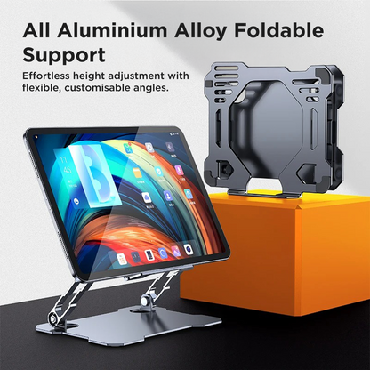 AirLift Pro - Adjustable Foldable Aluminum Stand | Tablets | Laptops | Desk Stand - Coverner India