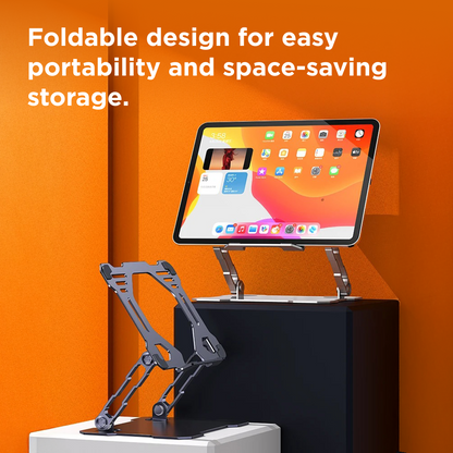 AirLift Pro - Adjustable Foldable Aluminum Stand | Tablets | Laptops | Desk Stand - Coverner India