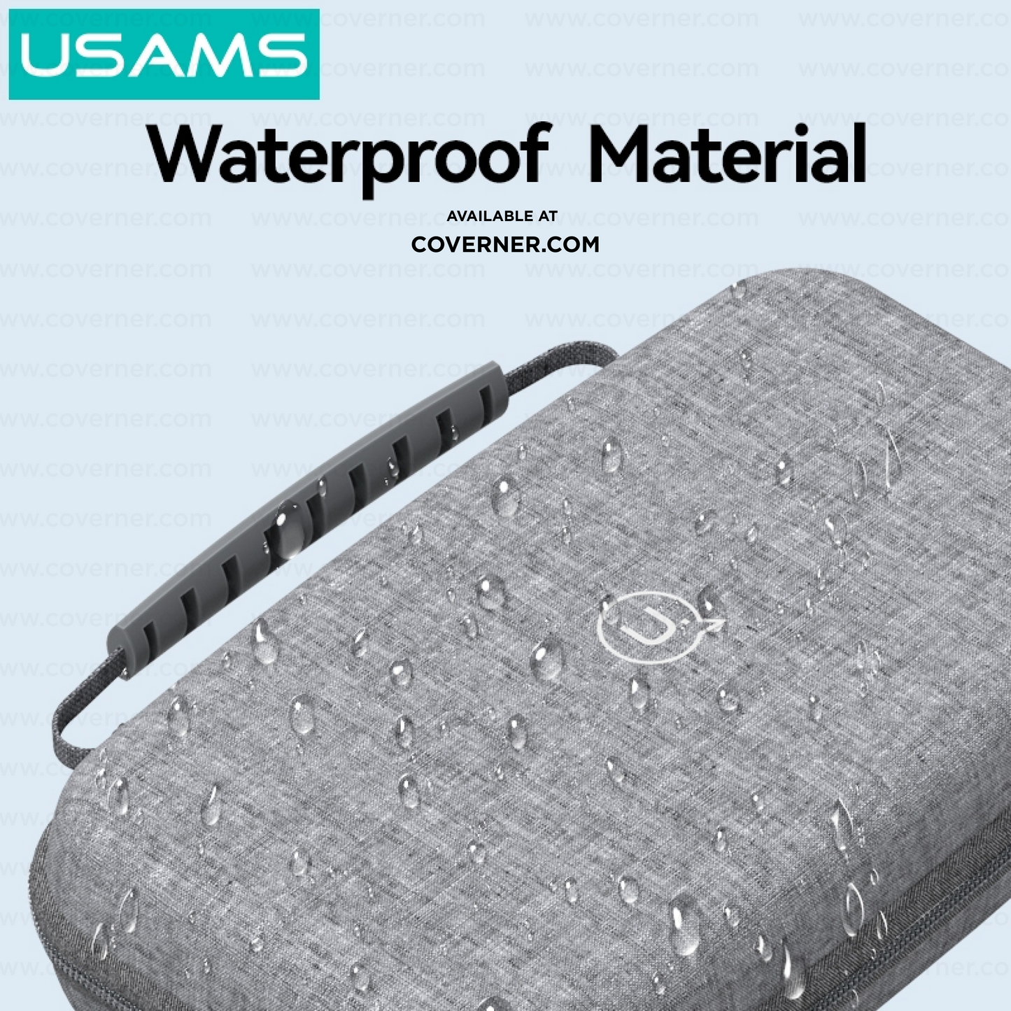 USAMS Hard Shell Organizer – Waterproof & Shockproof Storage Bag | Coverner India
