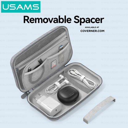 USAMS Hard Shell Organizer – Waterproof & Shockproof Storage Bag | Coverner India