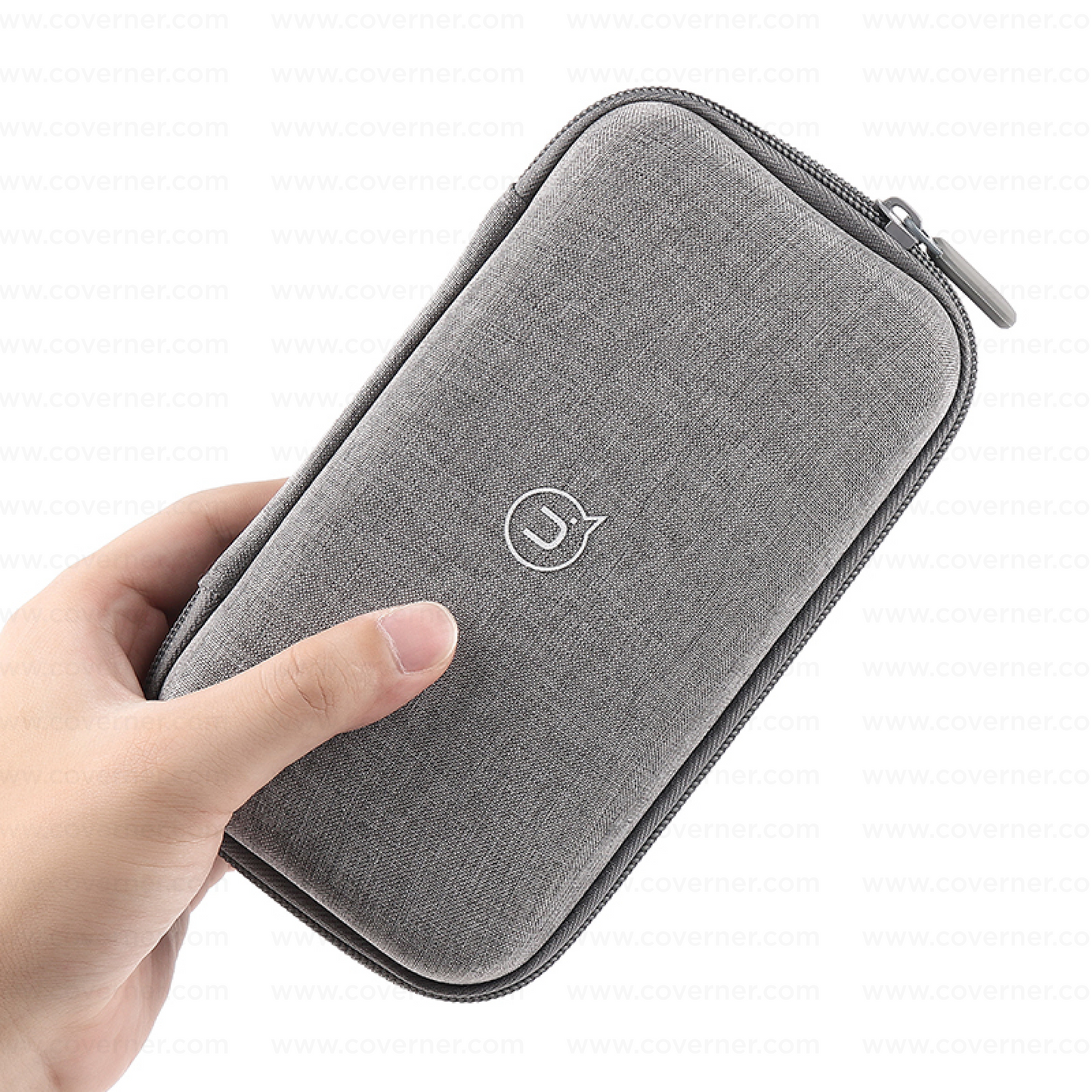 USAMS Hard Shell Power Bank Organizer – Compact, Shockproof & Anti-Scratch Case | Coverner India Exclusive