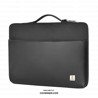 WiWU Hali Sleeve – Water-Resistant Carry Case for 14-Inch Laptops & Tablets | Faux Fur Lining + Shock Buffer | Coverner India