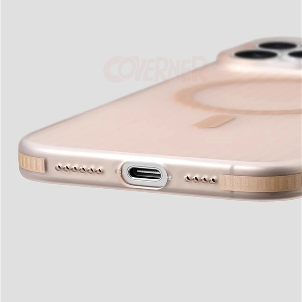 GripLine SlimFit Case – MagSafe Compatible Hybrid iPhone Case with Internal Side Stripes | Slim Fit, Camera Protection