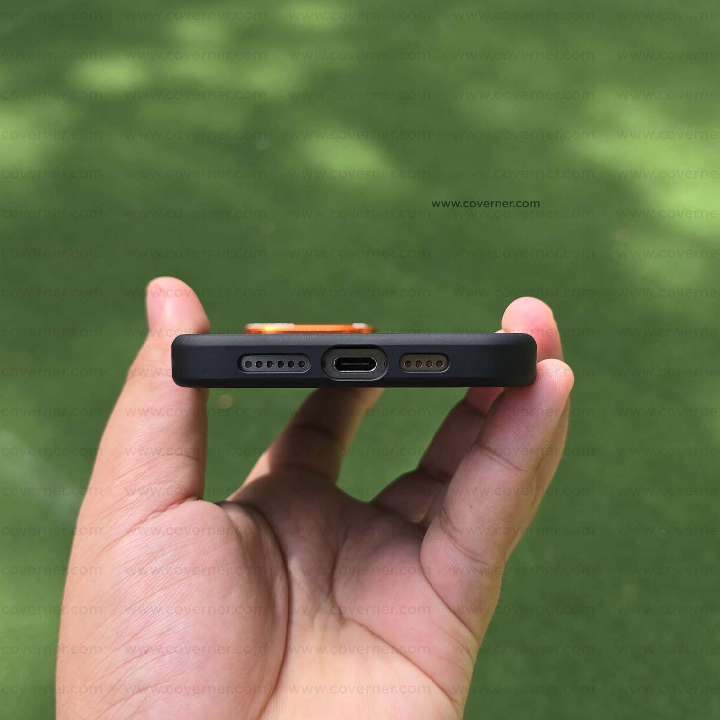MagLine XT – Premium Carbon Fiber Texture MagSafe Case by Coverner India