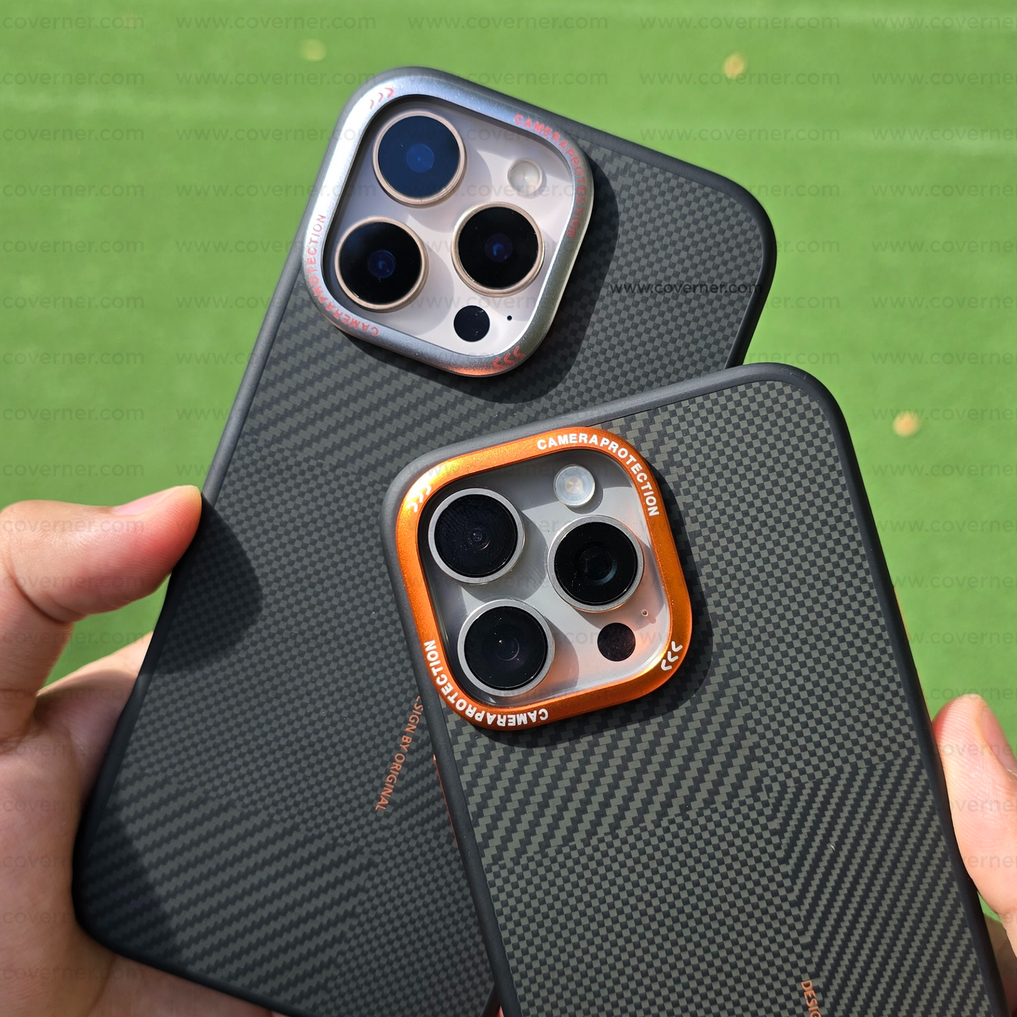 MagLine XT – Premium Carbon Fiber Texture MagSafe Case by Coverner India
