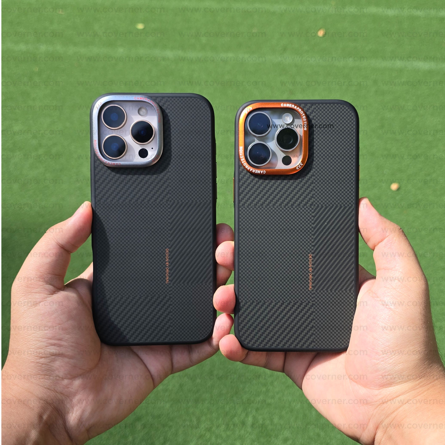 MagLine XT – Premium Carbon Fiber Texture MagSafe Case by Coverner India