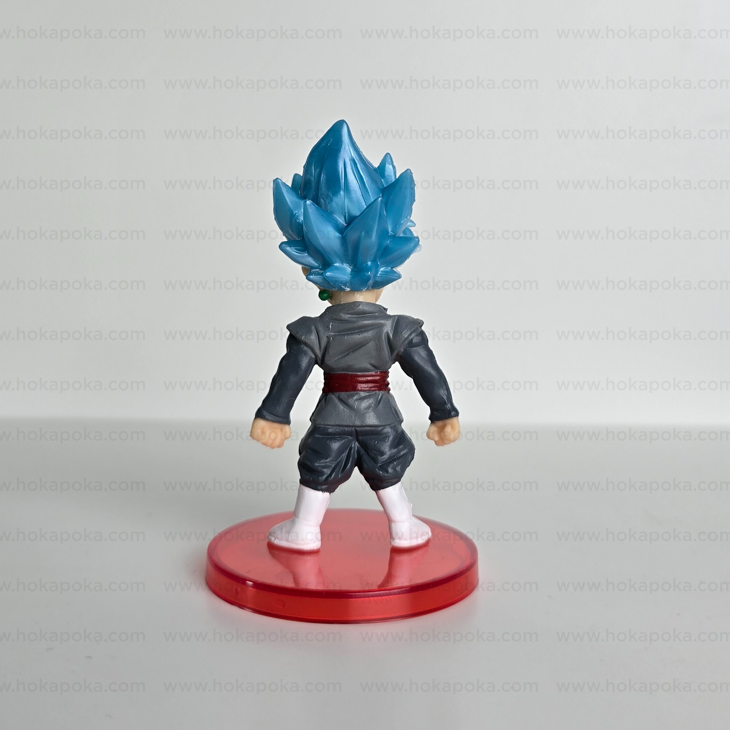 Black Goku Super Blue Mini Figure – Dragon Ball Z PVC Collectible (7cm)