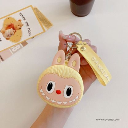 Labubu Silicone Purse Wallet & Cute Cartoon Mini Storage Bag - Strap Series BOOM