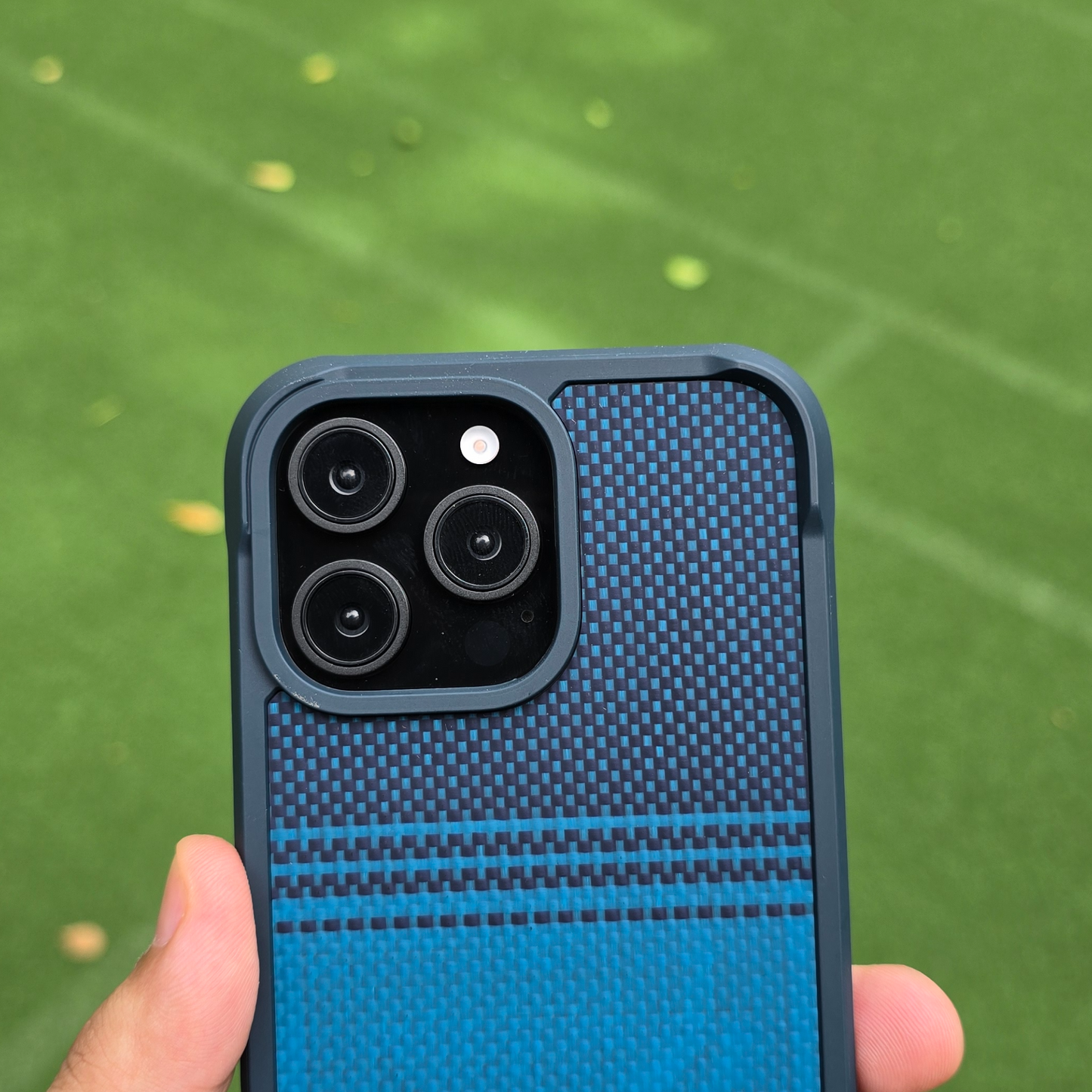 Neptune – Premium Woven & Carbon Fiber Shockproof Case for iPhone, Immortal Series by Coverner India