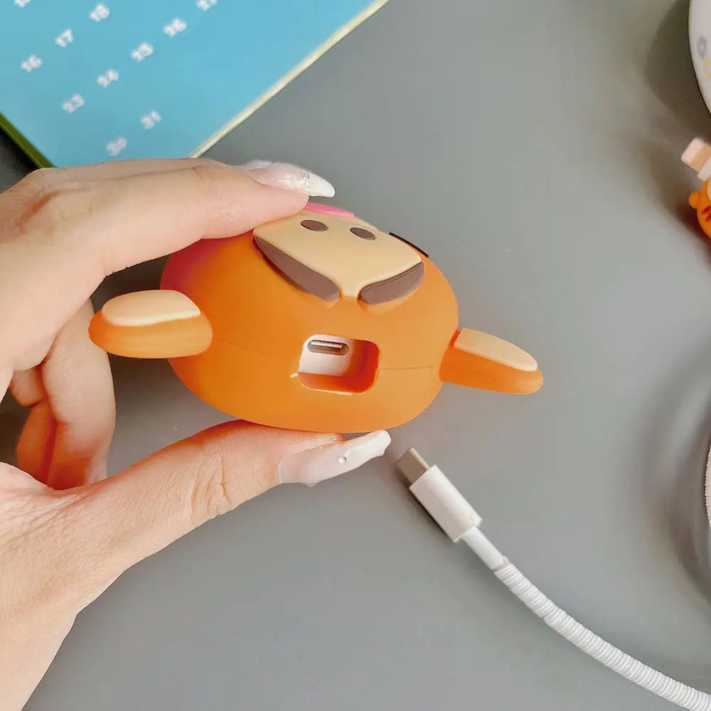 Iphone Charger Case Cover - Baby Tiger (4 Piece Set)
