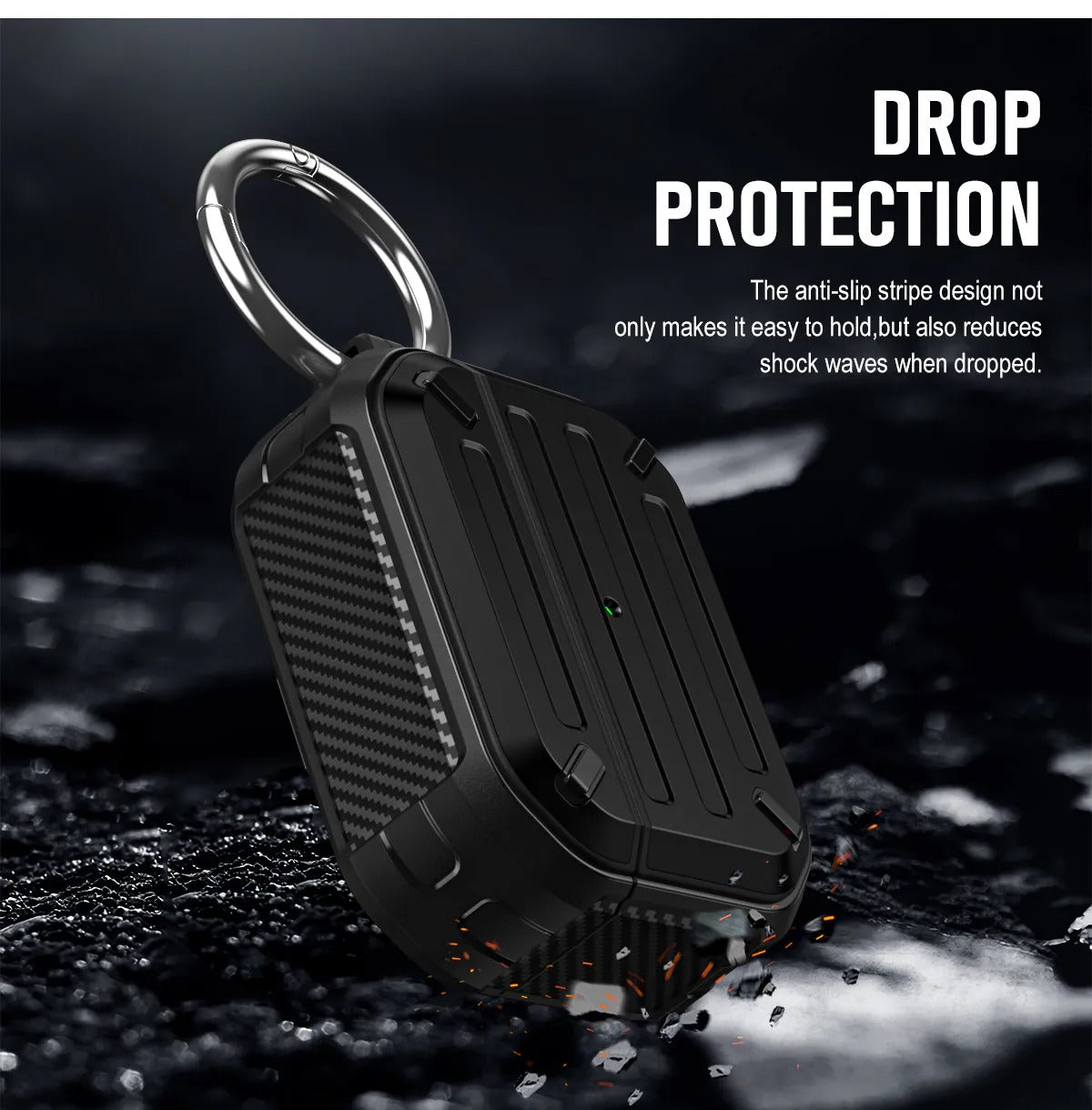 ArmorGuard Pro Rugged Protective Case for AirPods Pro & AirPods Pro 2 by Coverner India