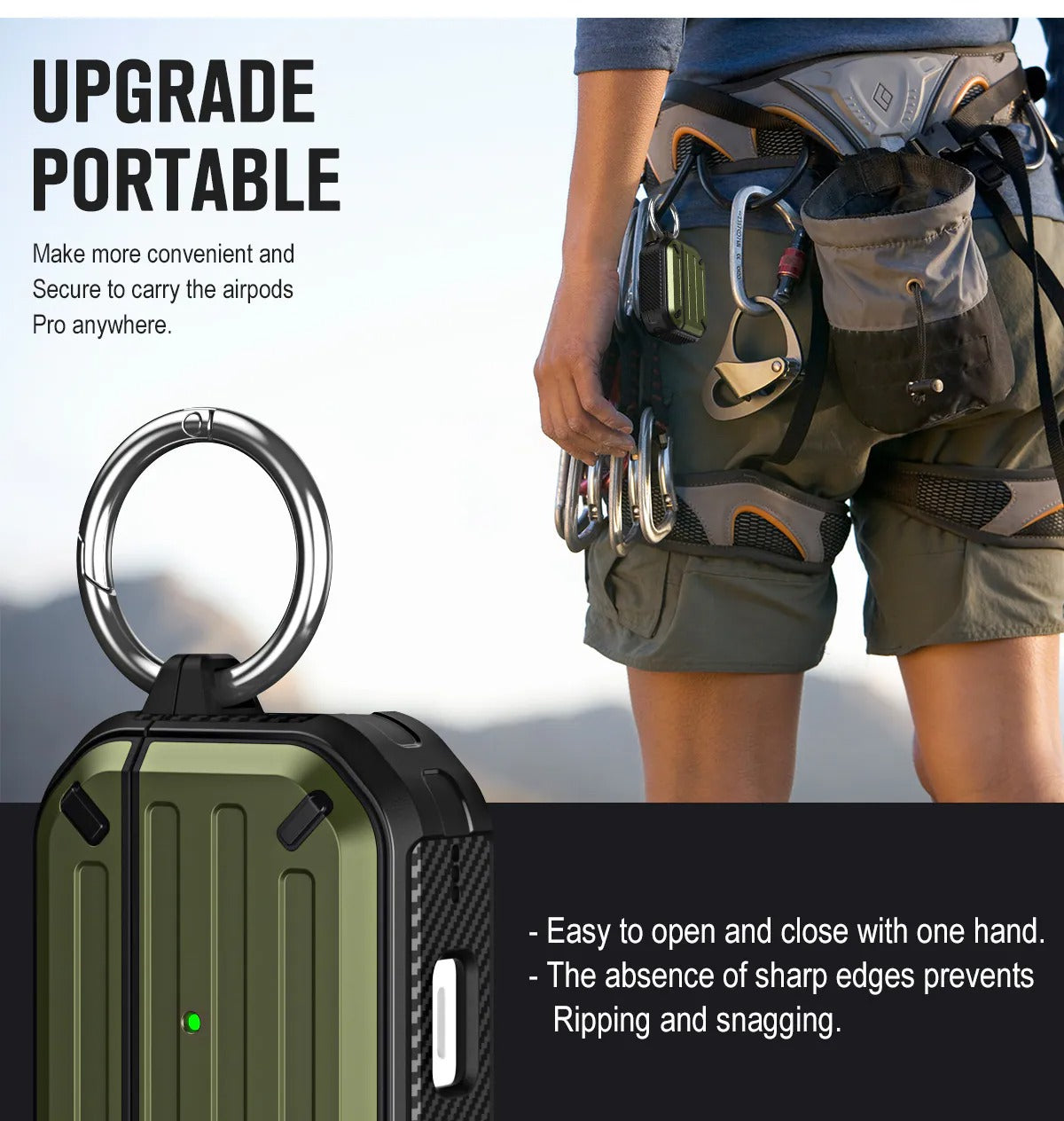 ArmorGuard Pro Rugged Protective Case for AirPods Pro & AirPods Pro 2 by Coverner India